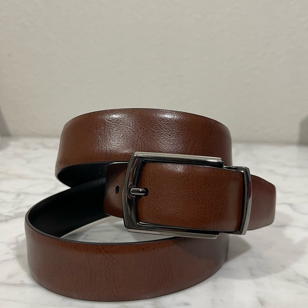 Leather Reversible Belt